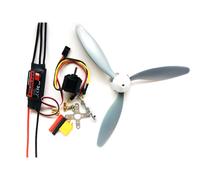 Hobbywing Skywalker 30a Esc + 1400kv 2212 Moteur + 3 Lames 8060 Hélice Puissance Combo Rc Avion Bricolage Ensemble-Générique