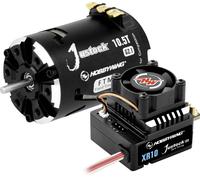 Hobbywing Xerun Justock Combo G3S mit 10.5 Turn 38020370 Tours: 10.5 Kit moteur pour modèle réduit de voiture brushless 1:10, 1:12