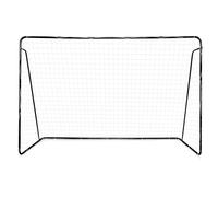 HOBBYZOO But de Football Extérieur, 300 x 200 x 120 cm, Cage de Foot pour Enfants avec Filet de Football en PE Résistant À La Corrosion, pour Jardins, Parcs, Plages (Noir)