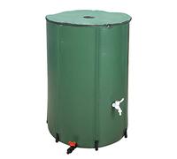 HOBBYZOO Récupérateur d'eau de Pluie Pliable 380 litres - avec Filtre en Filet Inoxydable et Résistant aux Intempéries - pour Arrosage Jardin, Potager, Plantes et Gazon