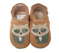 HOBEA-Germany Chaussures pour Enfants, garçons et Filles dans différents modèles, Raton Laveur Marron, Taille :22/23