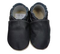 HOBEA-Germany Chaussures rampantes pour garçons et Filles dans différents modèles:16/17 (0-6 Mois), Noir