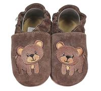 HOBEA-Germany Chaussures rampantes pour garçons et Filles dans différents modèles: 26/27 (0-6 Mois) Ours Brun foncé