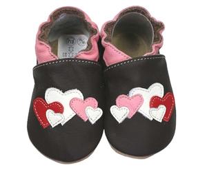 HOBEA-Germany Chaussures rampantes pour garçons et Filles dans différents modèles (Cœurs, 26/27)