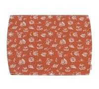 HOBEA-Germany Housse de positionnement pour bébé pour Coussin d'allaitement XXL Coussin de positionnement Coussin de Grossesse (Habitants de la forêt - Rouge Rouille, Housse de positionnement)
