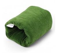 HOBEA-Germany Mini oreillers pour l’Allaitement Coussins d’Allaitement pour déplacements en différents modèles, Maquette: Velours Côtelé Vert Mousse