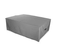 Hoberg Housse pour meubles de jardin | Housse de protection robuste pour ensemble de meubles | Extra forte - résistante aux intempéries et aux UV, en polyester Oxford 600D [200 x 160 x 70cm]