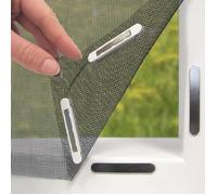 Hoberg Moustiquaire Fenêtre Fixation Magnétique Innovante | Jusqu à 150 X 130 Découpable Individuellement P