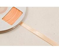 Hobi 1 Rouleau de Ruban Satin pêche Simple Face Dim: 6mm x 25 m..