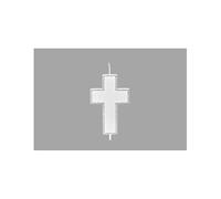 HOBI Bougie Communion Croix Or 6cm (x1) REF/BG070