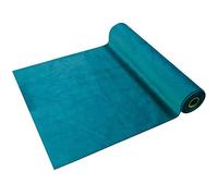 HOBI Chemin de Table élégant en Velours Bleu Canard 28cm x 3.5m (x1) REF/CH577