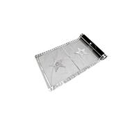 HOBI Chemin de Table Organza Noir cinéma 28 cm x 5 m - Noir - Taille Unique