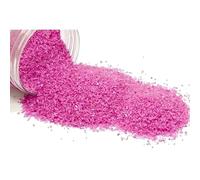 HOBI Lot de 800 GR de Sable décoratif coloré Fuchsia, de 0,60mm à 1mm, pour Déco de Table, Bougeoir, Vase