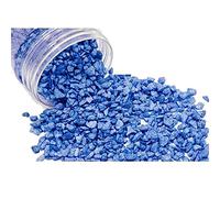 HOBI Lot de 800gr de Gravillons décoratif coloré Bleu Royal, de 2 mm à 4 mm, pour Déco de Table, Bougeoir, Vase