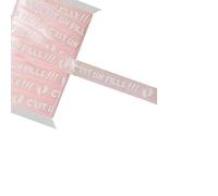 HOBI Ruban satin C'est une fille Rose 10 mm x 5 m REF RU386