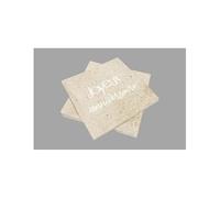 HOBI Serviettes 'Joyeux Anniversaire' - Effet Kraft - Lot de 20