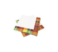 HOBI Serviettes - Madras - Lot de 20