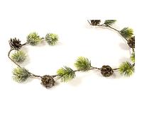 HOBI Tendances Fêtes - Guirlande Artificielle Pomme DE PIN Sapin 1M Vert