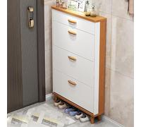 HOBIBA Armoire de rangement à chaussures, armoire à chaussures étroite, petit banc à chaussures, tabouret à chaussures pour les organiseurs de chaussures d'entrée (taille : 70 cm, couleur : A-24)