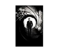 HOBIVA James Bond 007 Impression d'art esthétique sur toile - Décoration murale pour salon, chambre à coucher - Style sans cadre - 40 x 60 cm