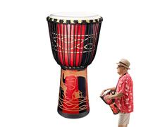 Hobngmuc Bongo Drums Adults, Kids Bongo Drums | Tambour de 8 pouces d'inspiration africaine inspirée de la main à la main | Instruments de percussion à outils musicaux pour les performances, les