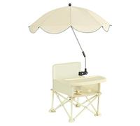 Hobngmuc Chaise d'appoint portable | Siège de chaise avec parasols, chaise d'appoint pliable avec parasols et plateau pour bébés âgés de 6 à 36 ans pour intérieur et extérieur