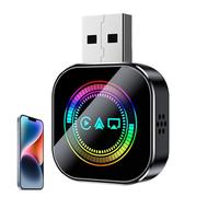 Hobngmuc Convertisseur d'affichage de voiture - Convertisseur Plug Play sans fil | Appareil sans fil pour lire des vidéos sur l'écran de la voiture | Pour les voyages longue distance en ville la