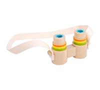 Hobngmuc Jumelles en Bois pour Enfant, Jouet De Jumelles Pliantes Et Réglables, Jouet De Jeu De Rôle pour Enfant, Ensembles D'explorateurs pour Garçons Et Filles (Modèle A)