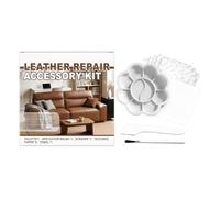 Hobngmuc Kit De Réparation Pour Cuir De Voiture - Accessoires Entretien Ceintures | Set de Réparation pour Déchirures en Cuir | Pour Locataires Bricoleurs Propriétaires Collectionneurs Bureau Maison