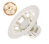 Hobngmuc Machine à Préparer des Petits Pains - Machine à Bouchées 18 cm | Ustensile de Cuisine Manuel pour Préparation Maison, Outil Artisanal pour Boulangerie Restaurant et Repas en Famille