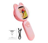 Hobngmuc Microscope Numérique Portable pour Enfant, Petit Microscope De Poche, Microscope Biologique pour Enfant, Jouets Scientifiques Éducatifs Compacts pour Enfant
