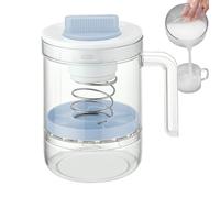 Hobngmuc Passoire À Yaourt Avec Ressort,Passoire à yaourt avec filtration par pression,Filtre à fromage pour cuisine - Pour la Cuisine, la Cuisson, le Lait, la Salade, l'Alimentation Bébé, les Repas à