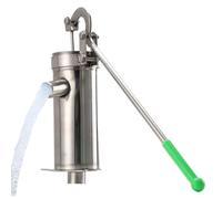 Hobngmuc Pompe à pichet | Pompe manuelle de d'eau en acier inoxydable, outil d'aspiration d'eau de puits, fontaine de jardin pour pelouse, étang et ferme