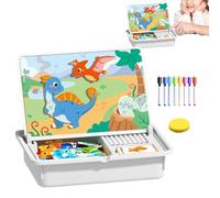Hobngmuc Puzzle Magnétique pour - Puzzle Éducatif Préscolaire Double Face | Jeu d'Association Visage et Habits pour Maternelle Voyage Maison | pour Noël Nouvel an Vacances Maison Jardin