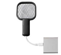 Hobngmuc Raquette Électrique Anti-Mouches - Raquette Tue-Mouche Électrique,Grille de Sécurité Anti Insectes pour Maison Jardin Camping Intérieur Extérieur