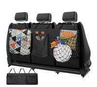 Hobngmuc Sac De Rangement Pour Dos De Siège Auto - Réglable Multifonctionnel | Organisateur Compact de Siège Auto - Pour Voyage Véhicule Automobile Conduite Organisation Road-Trip Famille Trajet