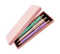 Hobngmuc Stylos positifs, outil d'écriture lisse fantaisie pour adultes, pour mots d'amis, collègues, enseignants, infirmières, bureau, quotidien, anniversaire, café