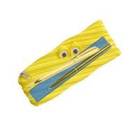 Hobngmuc Trousse à Crayons Drôle | Pochette Portable pour Stylos avec Fermeture Éclair | Sac de Rangement de Stylos Portable,pour Étudiants Enseignants Artistes Adolescents Voyageurs École Salle de