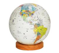 Hobonichi Globe Modèle 20,1 cm - Globe Japonais Authentique - Plastique ou Résine - Political and Physical - Beige