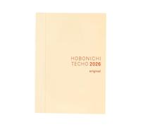 Hobonichi Techo 2026 Livre original - A6, japonais, quotidien, début janvier, début du dimanche, planificateur