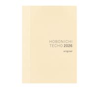 Hobonichi Techo 2026 Livre original - A6, japonais, quotidien, début janvier, lundi, planificateur
