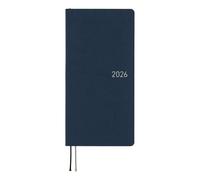 Hobonichi Techo 2026 Semaines de printemps - Couleurs : Cosmo Blue (japonais, grand et mince, début avril)