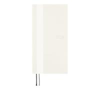 Hobonichi Techo 2026 Semaines - Ligne blanche : ivoire (anglais, grand et mince, début janvier)