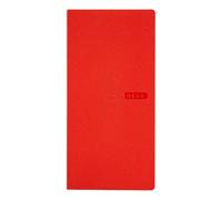 Hobonichi Techo 2026 Weeks MEGA - Baskets : rouge tomate (anglais, grand et mince, début janvier)