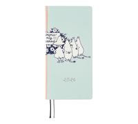 Hobonichi Techo 2026 Weeks - Moomin: To the Outdoor Dance Hall (anglais, Tall & Slim, janvier début)