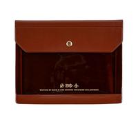 Hobonichi Techo Accessories Alettone Porte-documents pour format A6 Marron