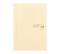 Hobonichi Techo Livre cousin 2026 - Format A5 - Japonais - Quotidien - Semainier - Jan Start - Mon Start - Planificateur