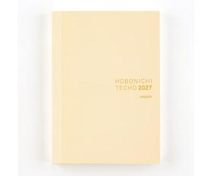 Hobonichi Techo Livre cousin 2027 - A5, anglais, quotidien, hebdomadaire, janvier start, mon start, planificateur