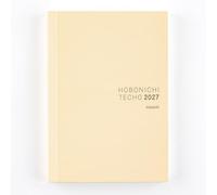 Hobonichi Techo Livre cousin 2027 - Format A5, Japonais, Quotidien, Hebdomadaire, Jan Start, Mon Start, Planificateur