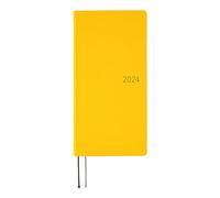 Hobonichi Techo Semaines 2024 [Japonais/Semainier Mensuel/Taille haute et mince/Début d'avril] Couleurs : Poppin 'Yellow